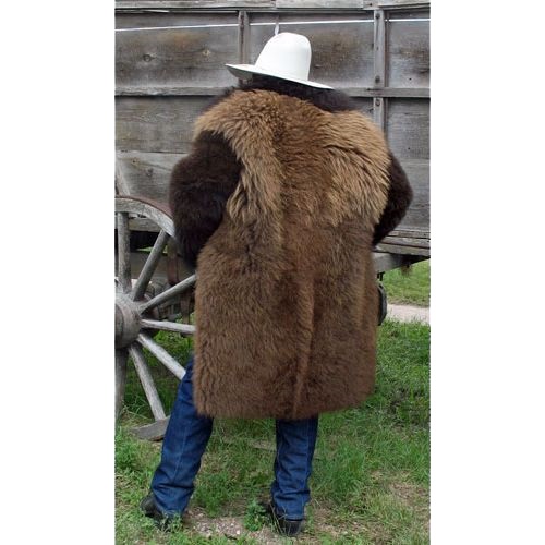 (image for) Buffalo Fur Long Coat American Bison